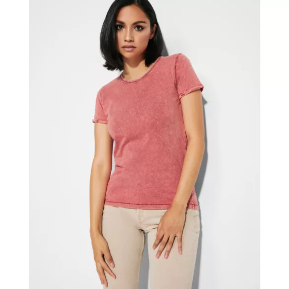 CA6691 - Tricou cu maneca scurta de dama - HUSKY - [Grena]