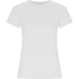 CA6696 - Tricou cu maneca scurta de dama - GOLDEN WOMAN - [Alb]