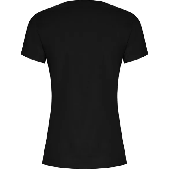 CA6696 - Tricou cu maneca scurta de dama - GOLDEN WOMAN - [Negru]