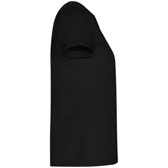 CA6696 - Tricou cu maneca scurta de dama - GOLDEN WOMAN - [Negru]