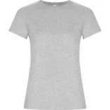 CA6696 - Tricou cu maneca scurta de dama - GOLDEN WOMAN - [Gri melanj]