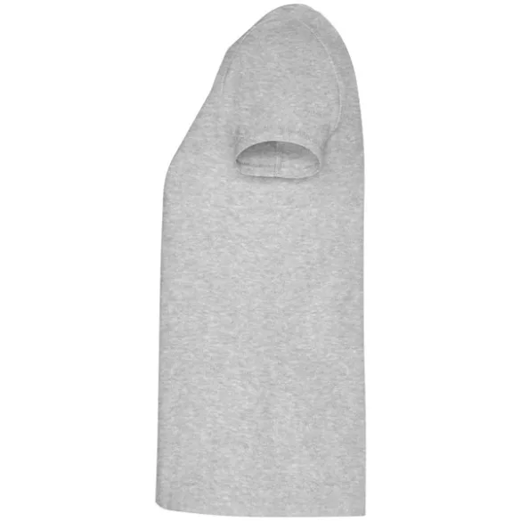 CA6696 - Tricou cu maneca scurta de dama - GOLDEN WOMAN - [Gri melanj]