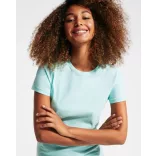 CA6696 - Tricou cu maneca scurta de dama - GOLDEN WOMAN - [Gri melanj]