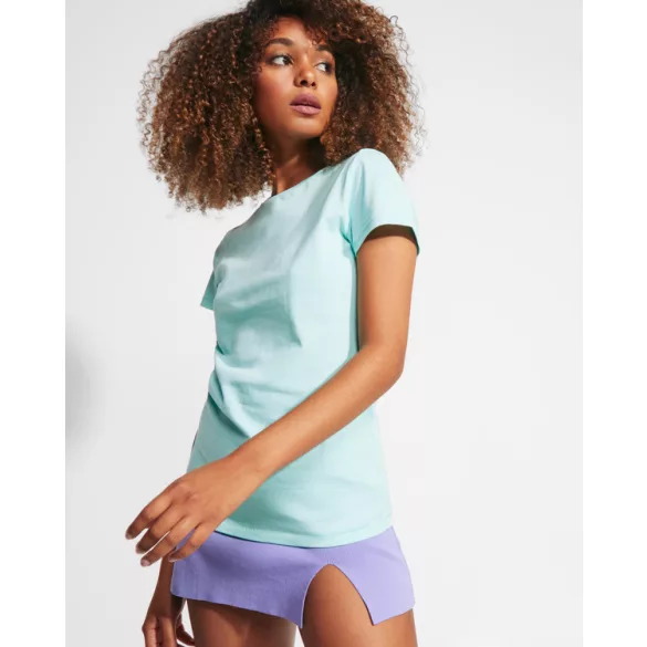 CA6696 - Tricou cu maneca scurta de dama - GOLDEN WOMAN - [Rosu]