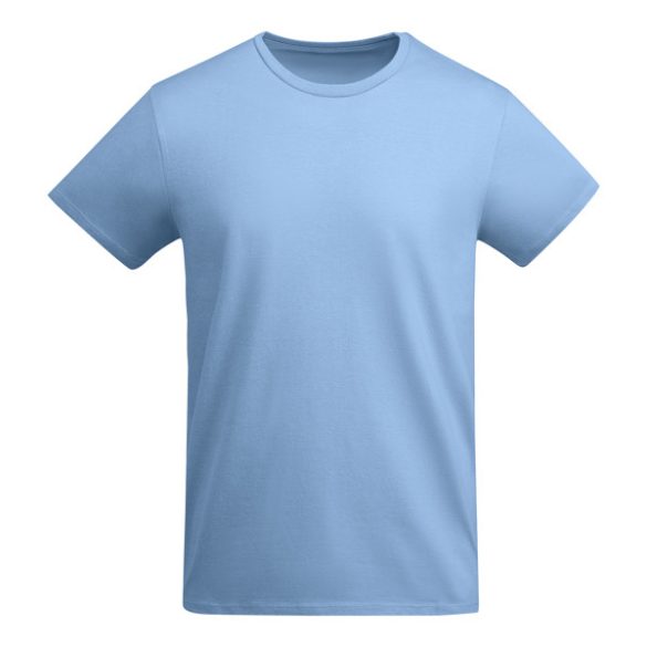 CA6698 - Tricou cu maneca scurta de barbati - BREDA - [Albastru celest]