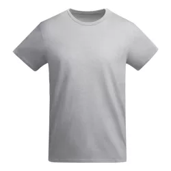   CA6698 - Tricou cu maneca scurta de barbati - BREDA - [Gri melanj]
