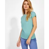 CA6699 - Tricou cu maneca scurta de dama - BREDA WOMAN - [Albastru celest]