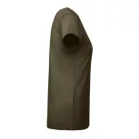 CA6699 - Tricou cu maneca scurta de dama - BREDA WOMAN - [Verde militar]