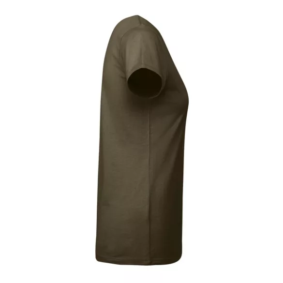 CA6699 - Tricou cu maneca scurta de dama - BREDA WOMAN - [Verde militar]