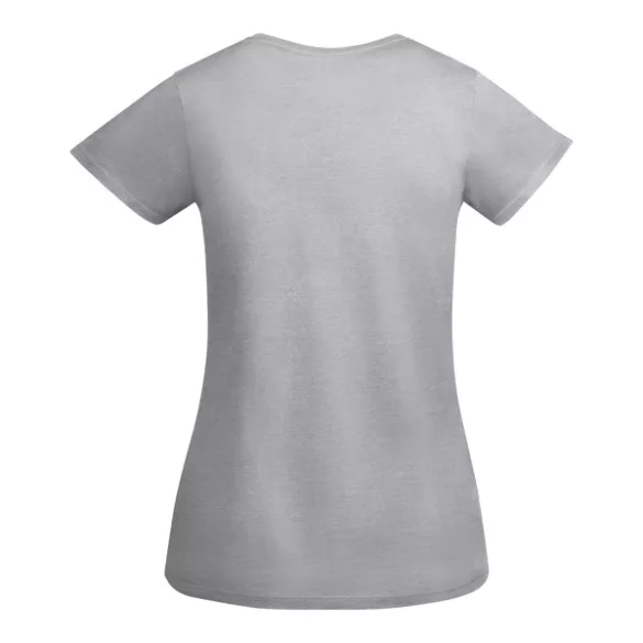 CA6699 - Tricou cu maneca scurta de dama - BREDA WOMAN - [Gri melanj]