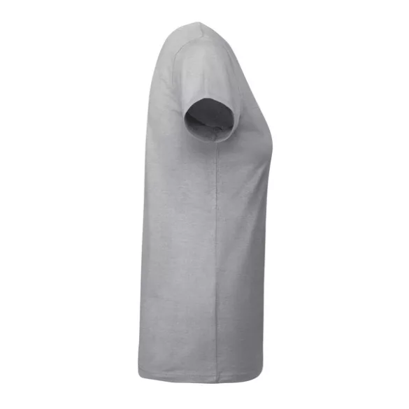 CA6699 - Tricou cu maneca scurta de dama - BREDA WOMAN - [Gri melanj]