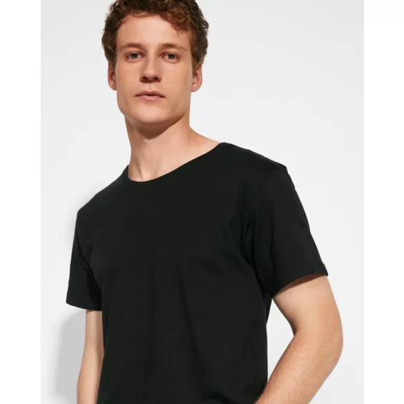CA7136 - Tricou cu maneca scurta de barbati - COLLIE - [Negru]