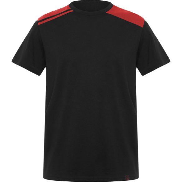 CA8411 - Tricou cu maneca scurta de barbati - EXPEDITION - [Negru/Rosu]