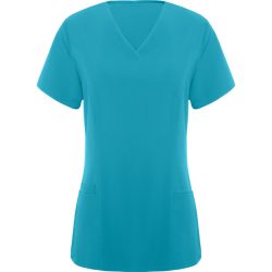   CA9084 - Bluza medicala de dama - FEROX WOMAN - [Albastru dunare]