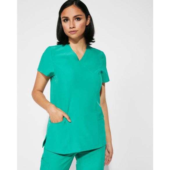 CA9084 - Bluza medicala de dama - FEROX WOMAN - [Verde fistic]