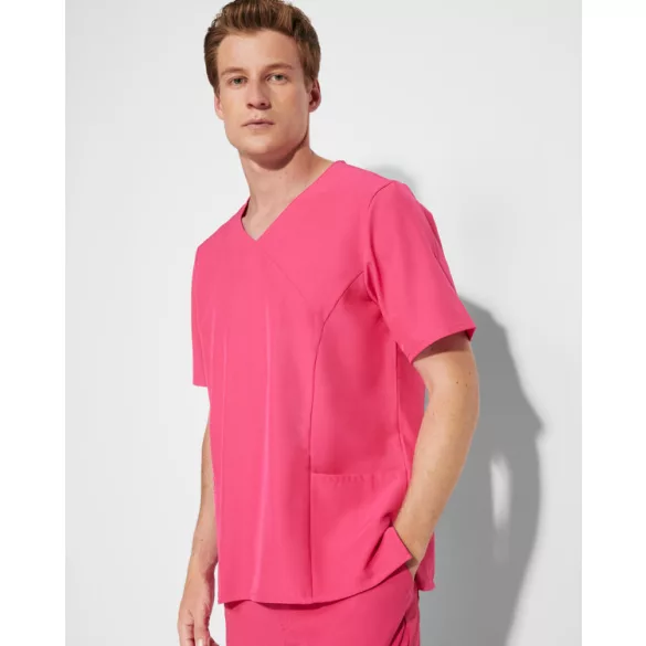 CA9085 - Bluza medicala de barbati - FEROX - [Alb]