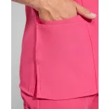 CA9085 - Bluza medicala de barbati - FEROX - [Alb]