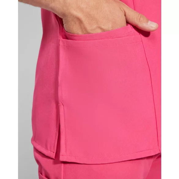 CA9085 - Bluza medicala de barbati - FEROX - [Alb]