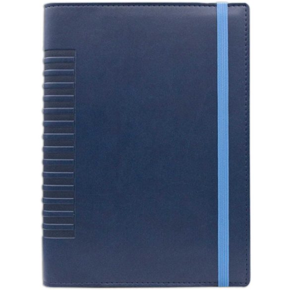 Agenda-datata-zilnic-Cometa-cu-elastic-15-x-21-cm-Albastru