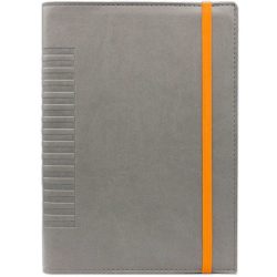 Agenda-datata-zilnic-Cometa-cu-elastic-15-x-21-cm-Gri