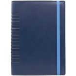 Agenda-datata-zilnic-Cometa-cu-elastic-17-x-24-cm-Albastru