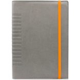 Agenda-datata-zilnic-Cometa-cu-elastic-17-x-24-cm-Gri