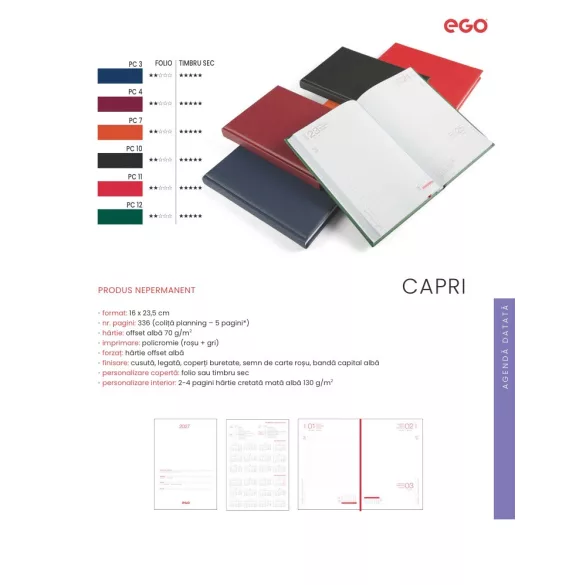 Agenda-2026-datata-zilnic-Capri-16-x-24-cm-Negru