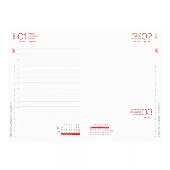 Agenda-2026-datata-zilnic-Capri-16-x-24-cm-Portocaliu