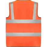 CC9311 - Veste reflectorizanta - POLUX - [Portocaliu Fluorescent]