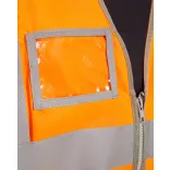 CC9311 - Veste reflectorizanta - POLUX - [Portocaliu Fluorescent]