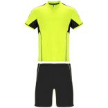 CJ0346 - Echipament sportiv pentru copii - BOCA - [Galben fluorescent/Negru]