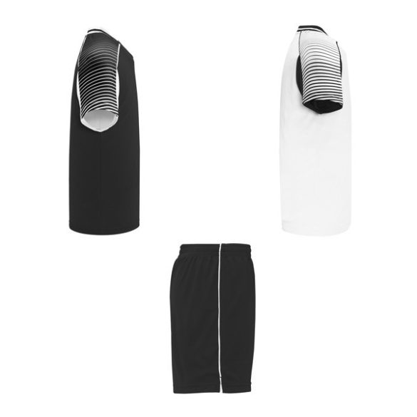 CJ0525 - Echipament sportiv unisex - JUVE - [Alb/Negru]