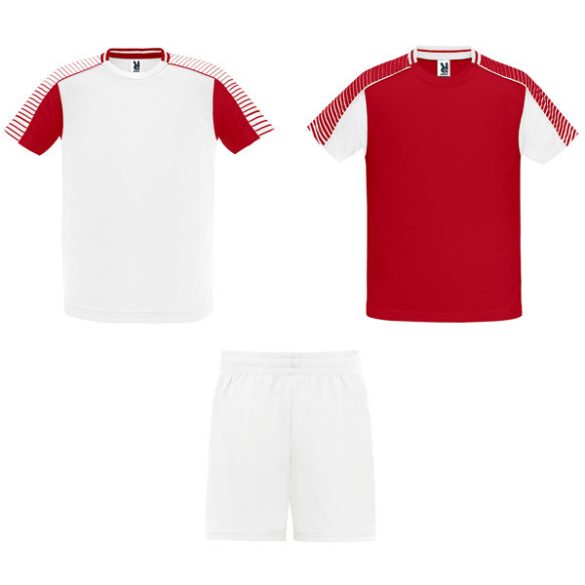 CJ0525 - Echipament sportiv unisex - JUVE - [Alb/Rosu]