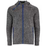 CQ5064 - Jacheta din tricot - EVEREST - [Negru melanj]