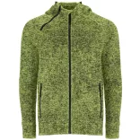 CQ5064 - Jacheta din tricot - EVEREST - [Verde mantis melanj]