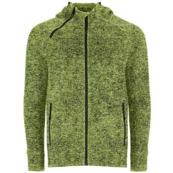   CQ5064 - Jacheta din tricot - EVEREST - [Verde mantis melanj]