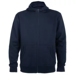   CQ6421 - Hanorac pentru adulti cu gluga si fermoar - MONTBLANC - [Bleumarin]