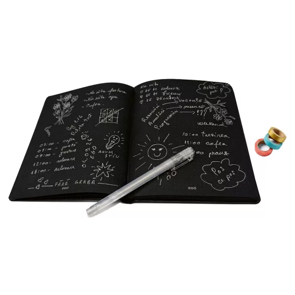 Agenda nedatata DARK - 16x21 cm [albastru]