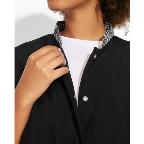 DE9105 - Halat de dama - ALDANY - [Negro/Print geometrico]