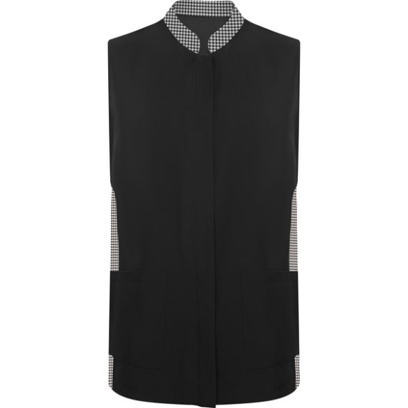 DE9105 - Halat de dama - ALDANY - [Negro/Print pata de gallo]