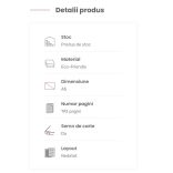 Agenda Eco Peel nedatata - A5 [galben]