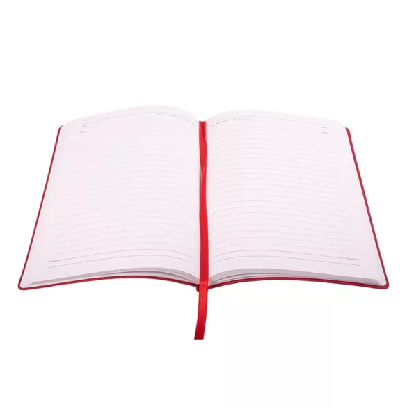Agenda Eco Peel nedatata - A5 [rosu]