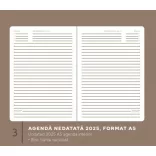Agenda Eco Peel nedatata - A5 [rosu]