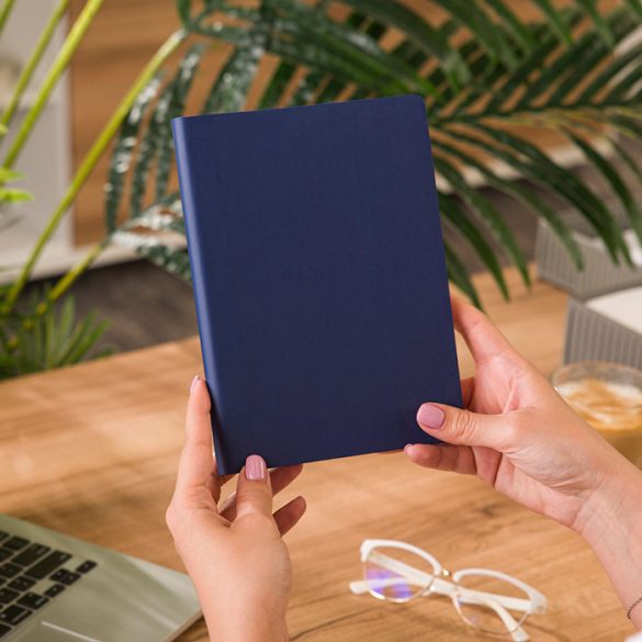 Agenda Eco Peel nedatata - A5 [albastru]