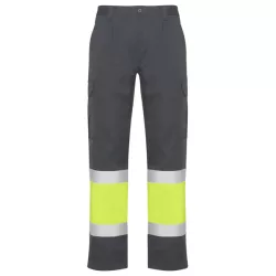   HV9300 - Pantaloni de lucru  - NAOS - [Plumb/Galben fluorescent]