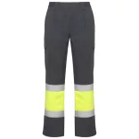 HV9301 - Pantaloni de lucru - SOAN - [Plumb/Galben fluorescent]