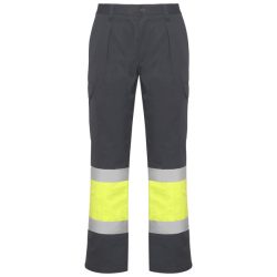   HV9301 - Pantaloni de lucru - SOAN - [Plumb/Galben fluorescent]