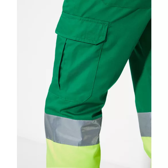 HV9301 - Pantaloni de lucru - SOAN - [Plumb/Galben fluorescent]