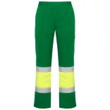 HV9301 - Pantaloni de lucru - SOAN - [Verde gradina/Galben fluorescent]