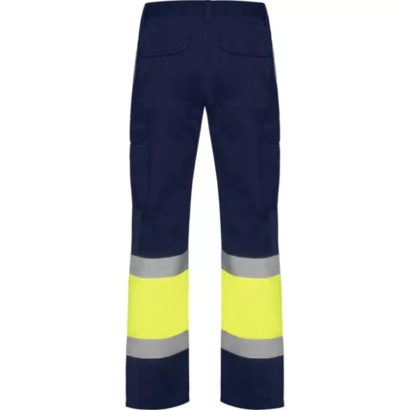 HV9301 - Pantaloni de lucru - SOAN - [Bleumarin/Galben fluorescent]